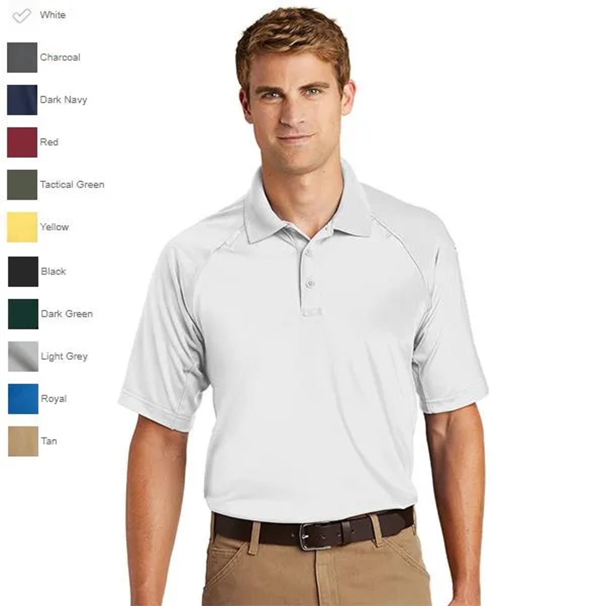 Sanmar CornerStone Short Sleeve Polo, Snag-Proof Tactical
