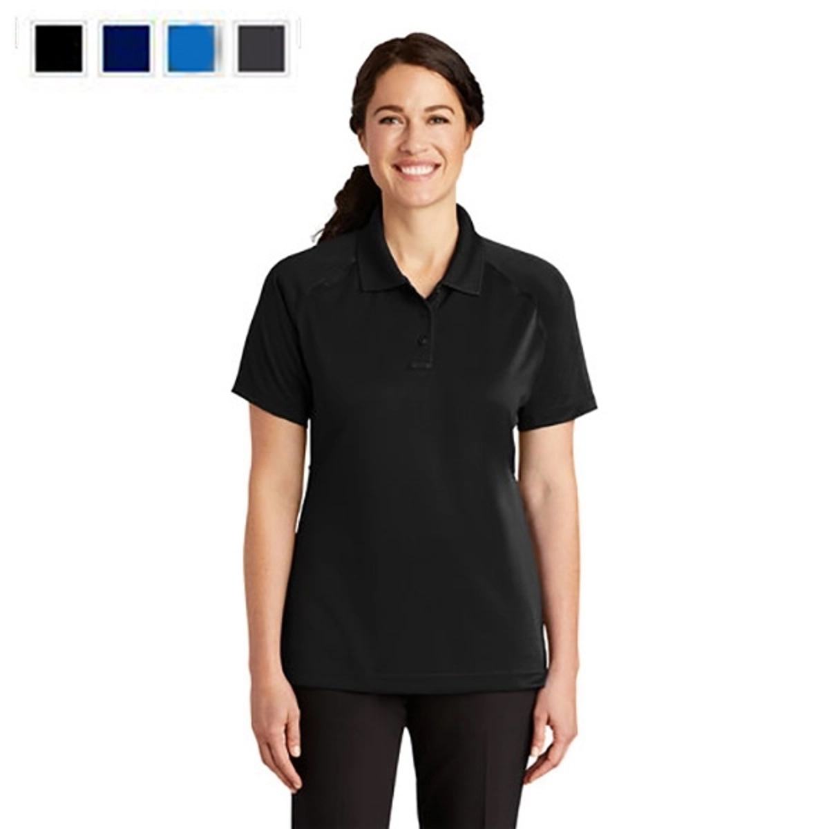 Sanmar CornerStone Short Sleeve Polo, Snag-Proof Tactical, Ladies