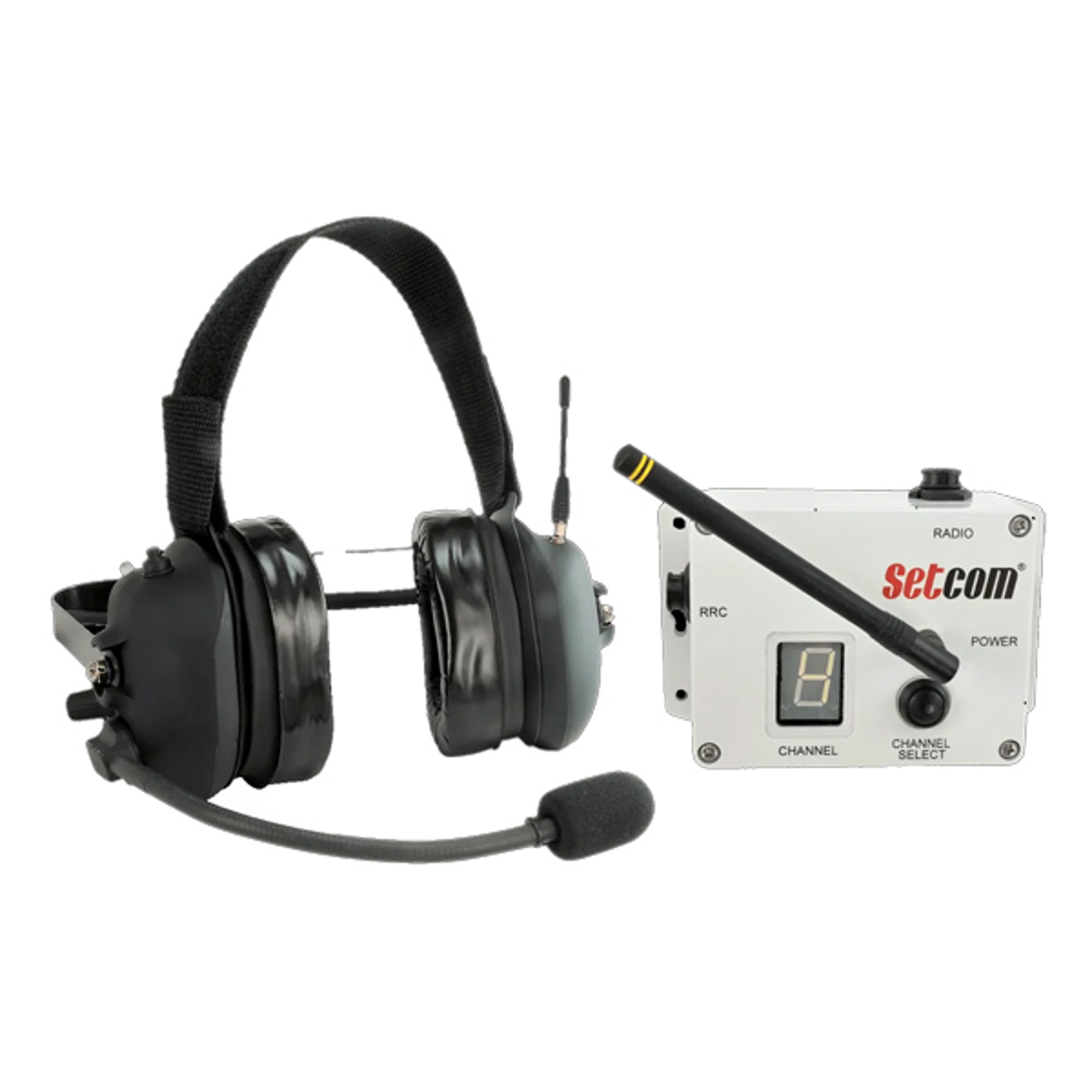 Setcom Wireless Headset Radio Transmit Kit, 16 Channel