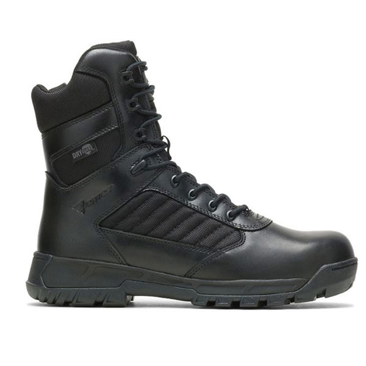 Bates Men's Tactical Sport 2 Tall Side Zip Boot, DRYGuard, Black