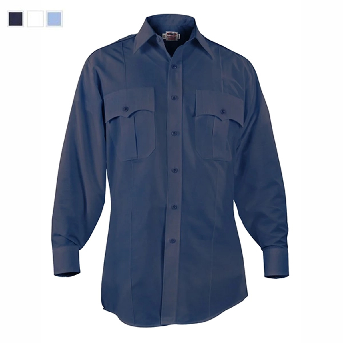 Elbeco Shirt Men's Paragon+ Long Sleeve Poly/Cotton