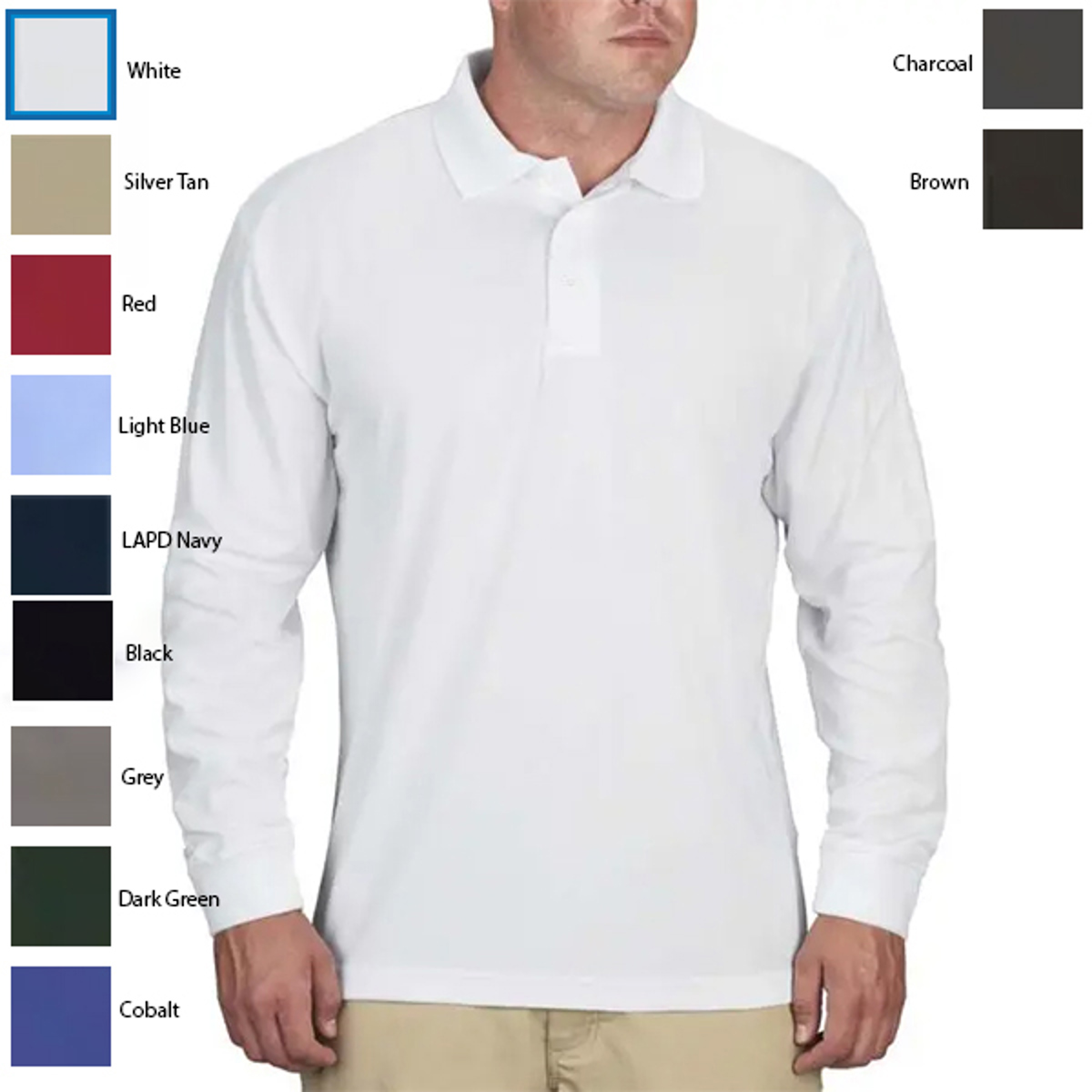 Propper Men's Long Sleeve Uniform Polo