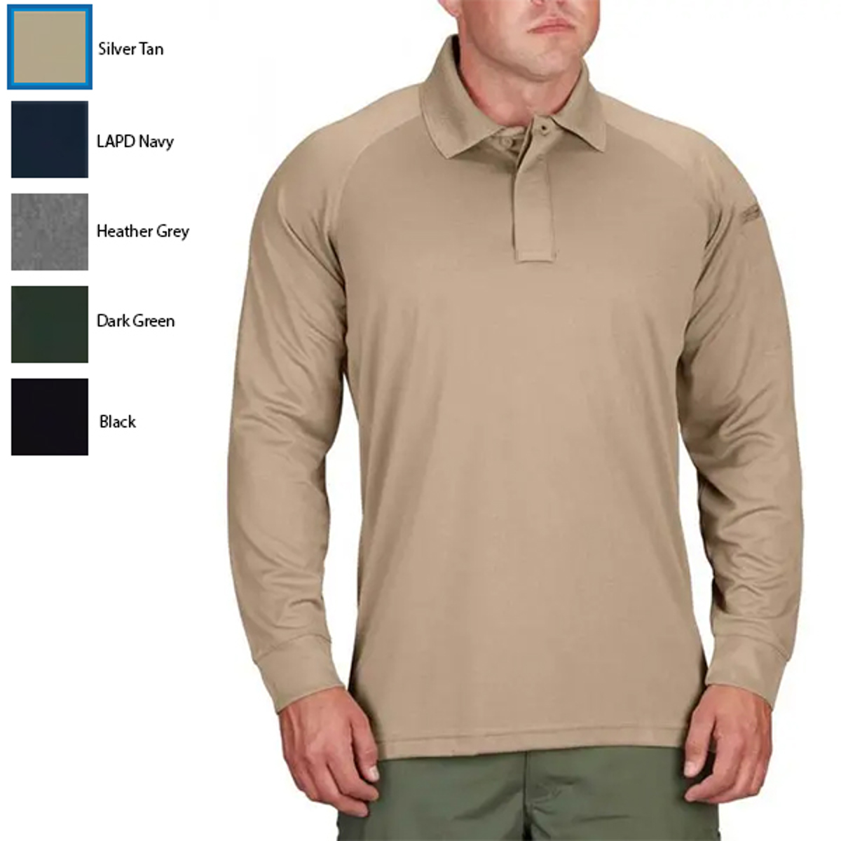 Propper Men's Snag-Free Long Sleeve Polo Shirt