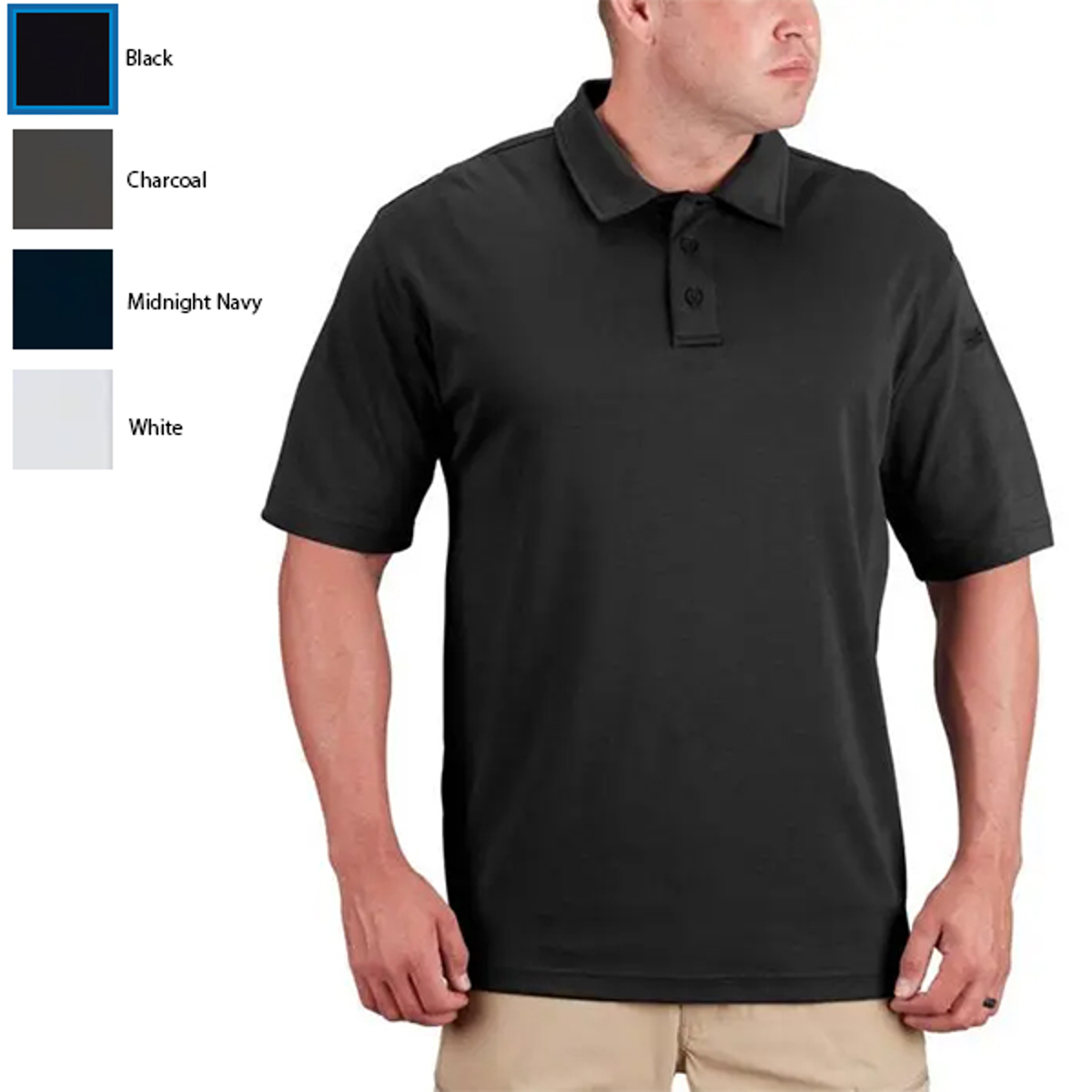 Propper Men's Uniform Cotton Short Sleeve Polo Shirt