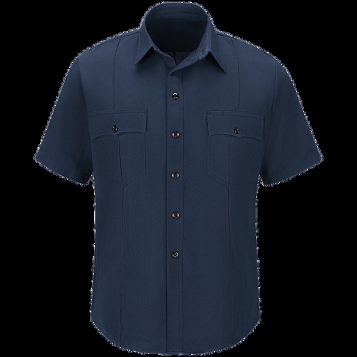 Workrite Station 73 Uniform Short Sleeve Navy Shirt