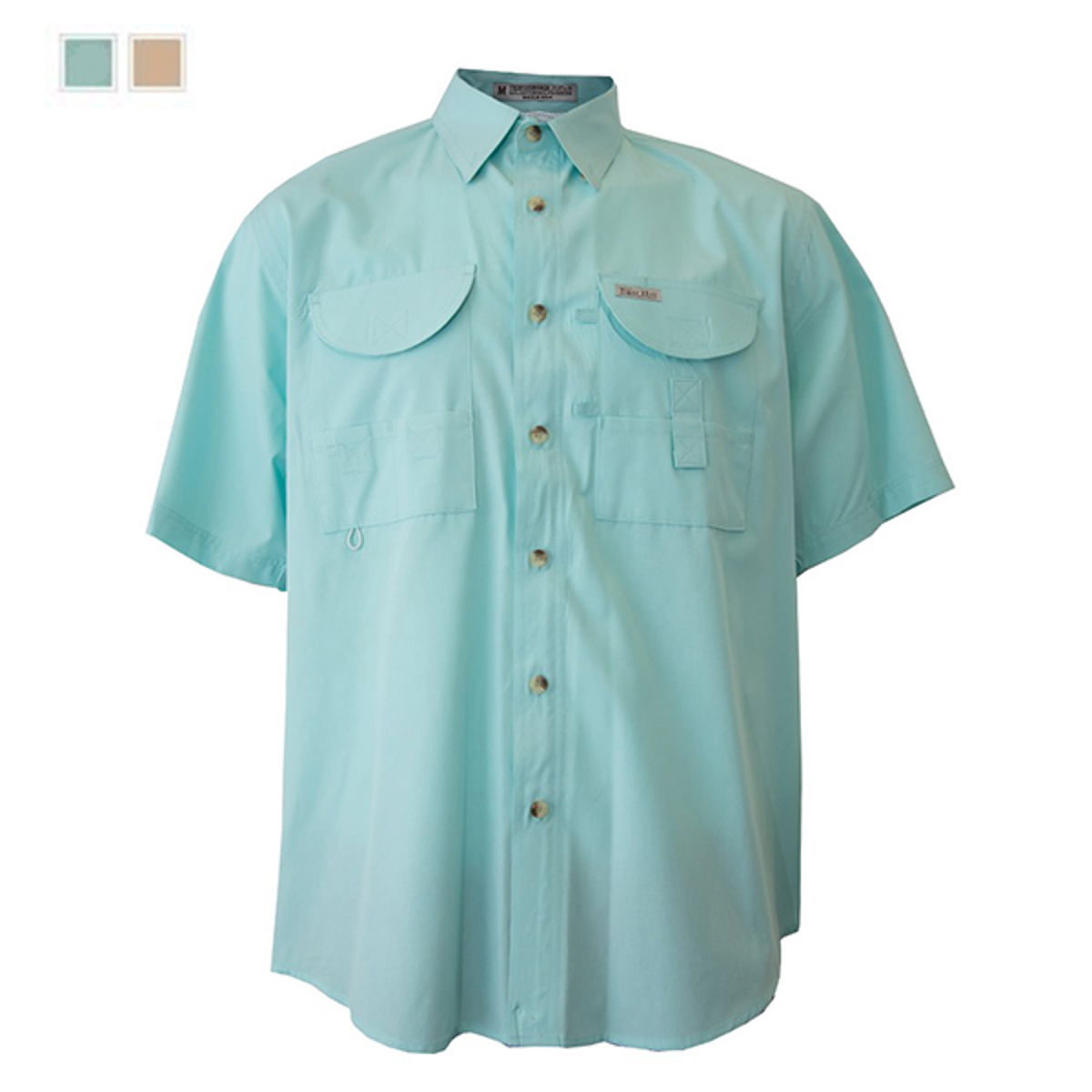 Tiger Hill Men's Short Sleeve Fishing Shirt