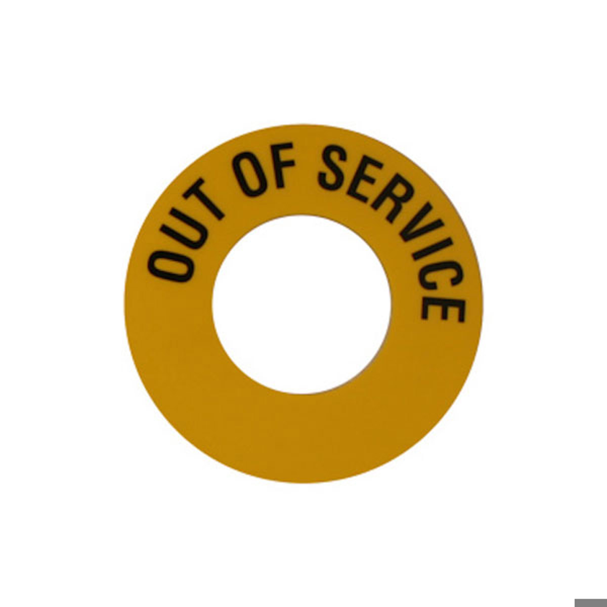 Hydra Shield Hydrant Out of Service Sign