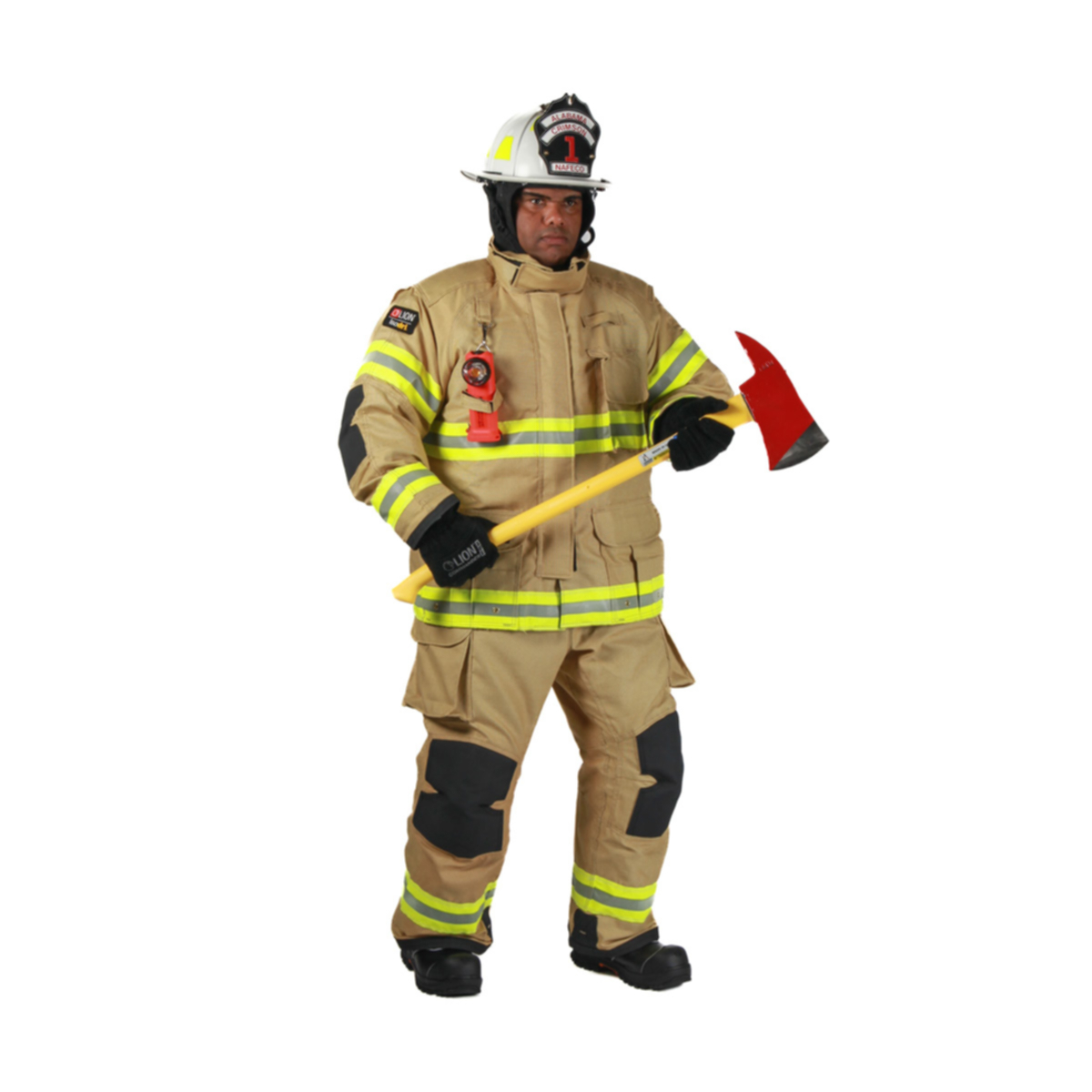 LION Commando V-Force Bi-Swing Coat K7 Crosstech Liner PBI Gold Max Shell