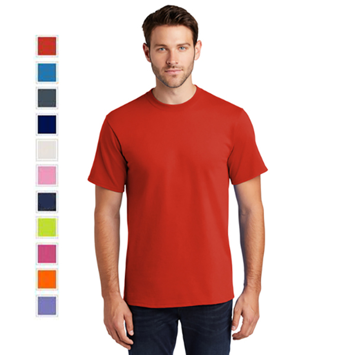 Sanmar Port & Co. Cotton Short Sleeve T-Shirt