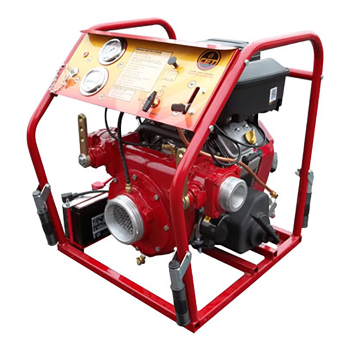 CET 18 HP Portable Pressure and Volume Pump, Vanguard Engine