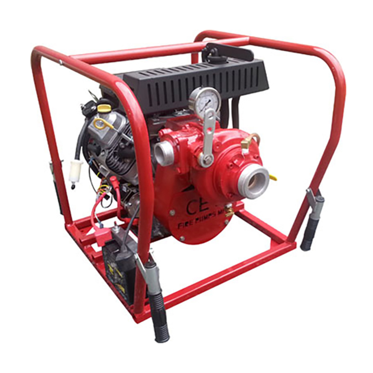 CET 18 HP Portable High Pressure Pump, Vanguard Engine