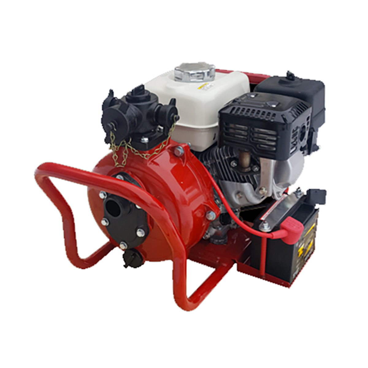 CET 6 HP Portable Pump, Honda Engine, Half Frame, Twin Outlet