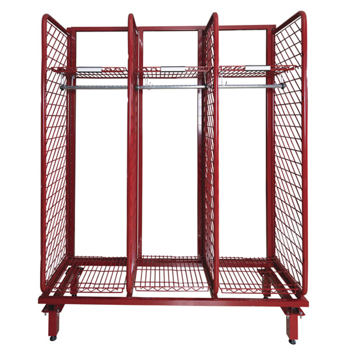 Groves Red Rack Free Standing Storage Unit