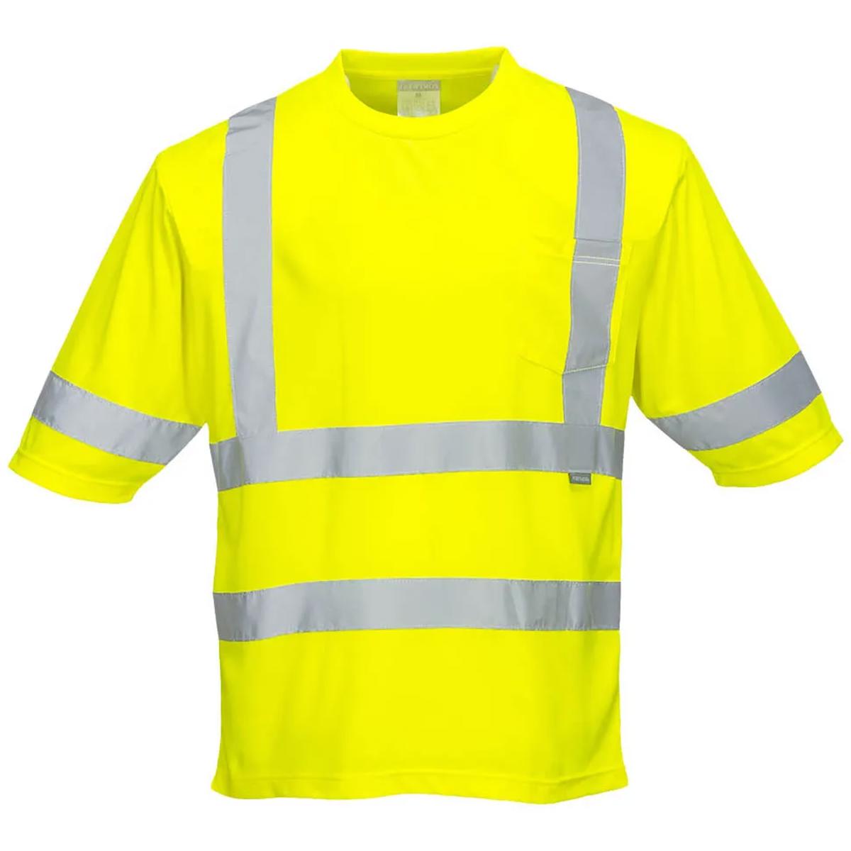 Portwest Hi-Viz Class 3 T-Shirt Yellow