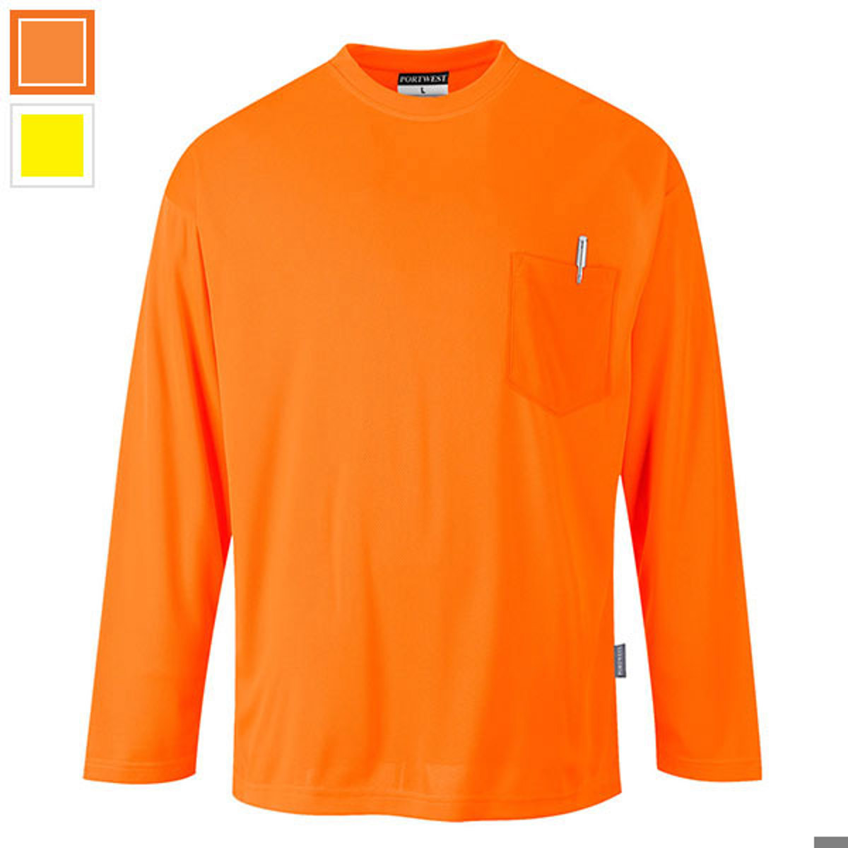 Portwest Non ANSI Pocket Long Sleeve T-Shirt