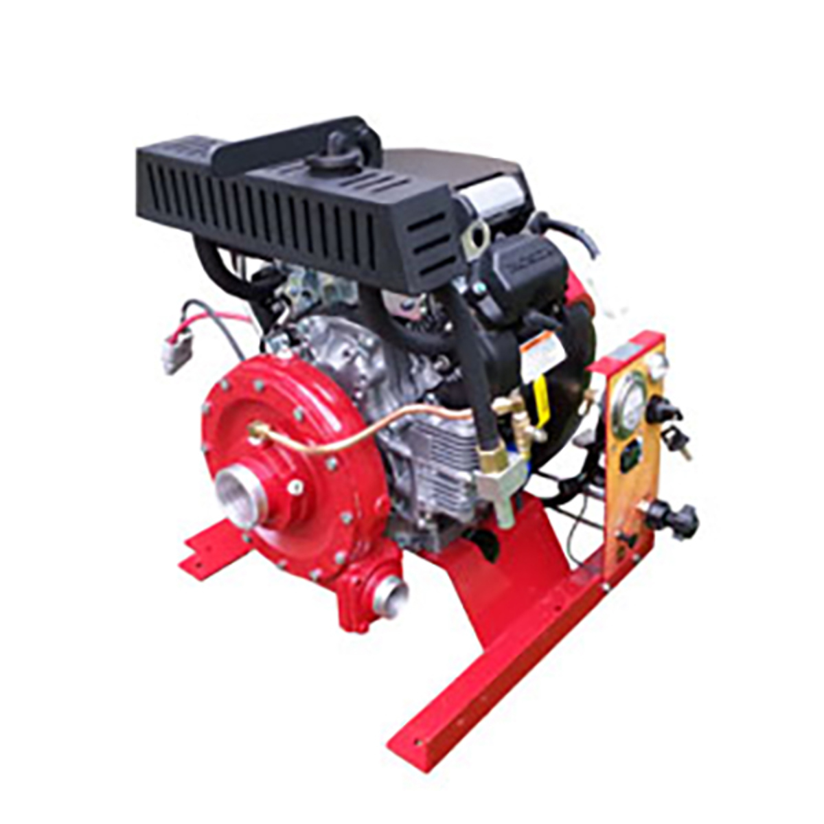 CET 20 HP Skid Mounted Pump Honda Engine 12V Connect