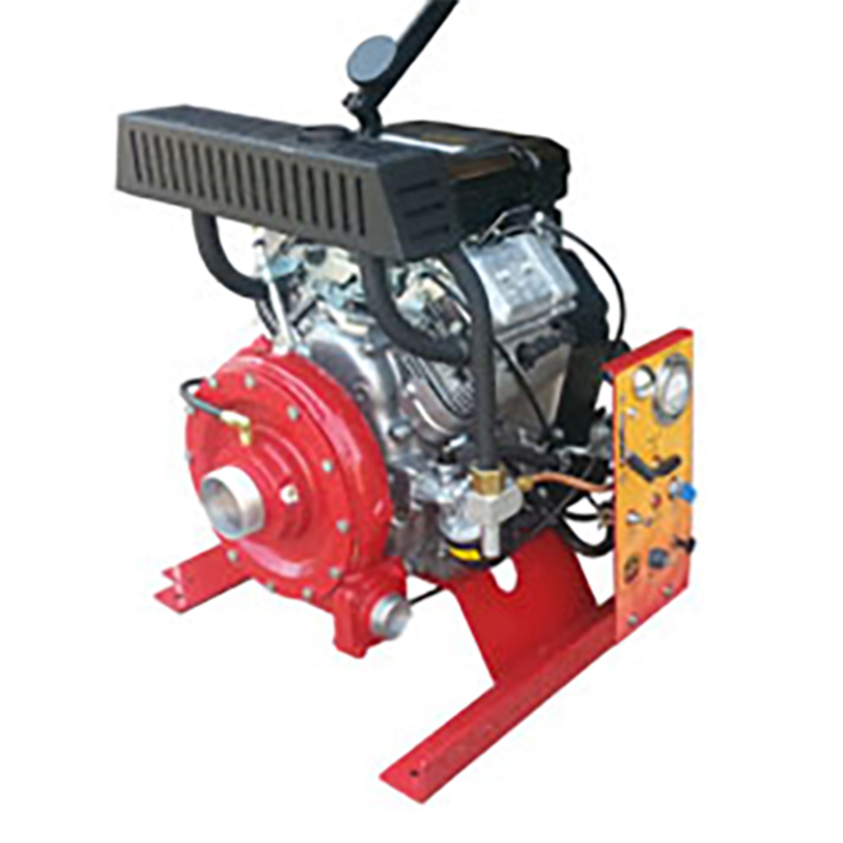 CET 23 HP Skid Mounted Pump Vanguard Engine, 12-V Connect
