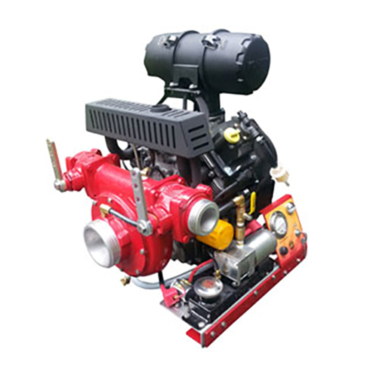 CET 26 HP Skid Mounted Pump Kohler Engine 12-V Battery