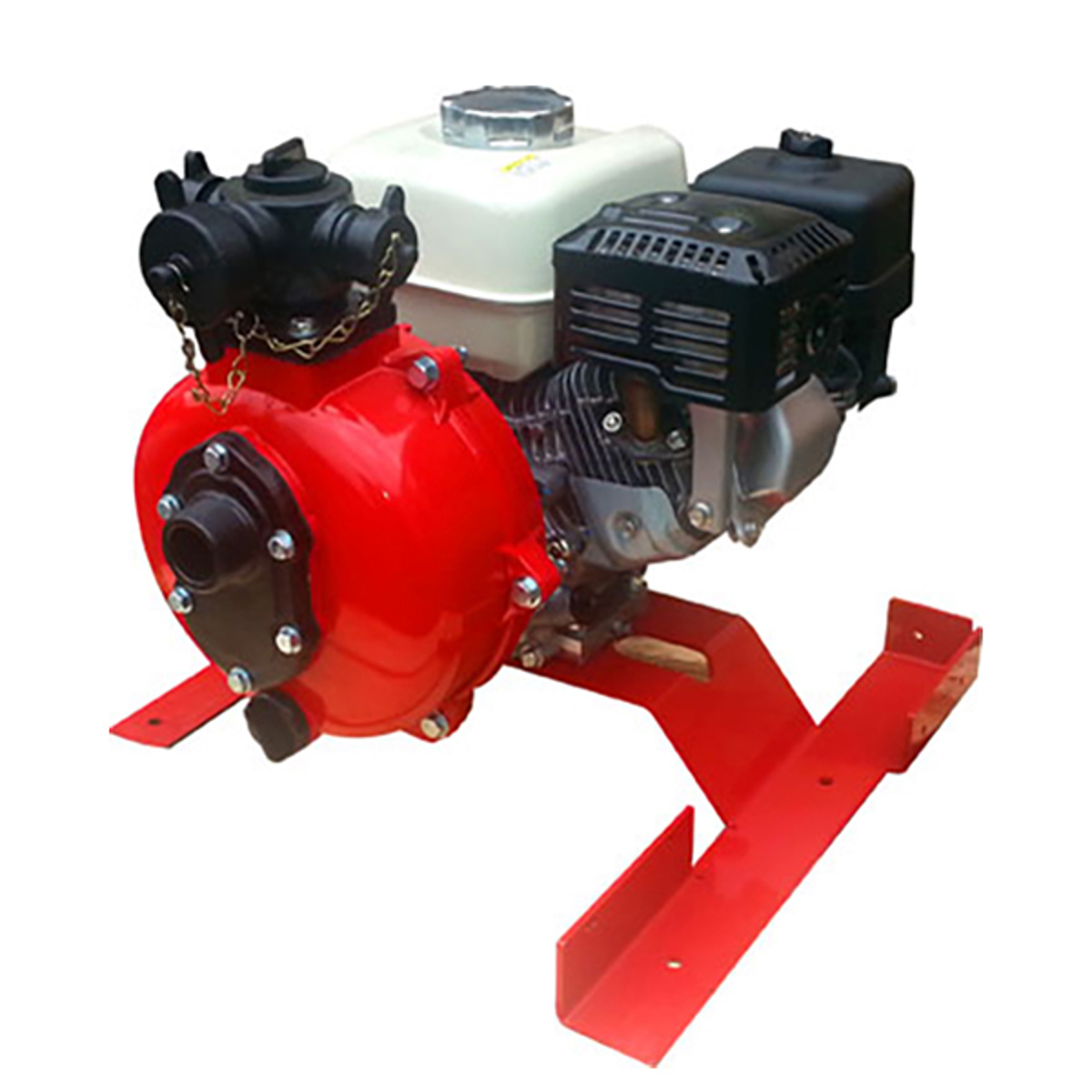 CET 6 HP Skid Mounted Pump Honda Engine Two Outlets