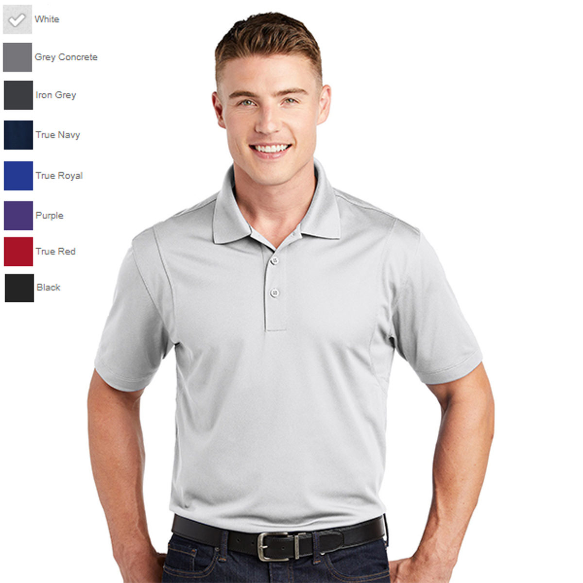 Sanmar Sport-Tek Short Sleeve Micropique Sport-Wick Polo