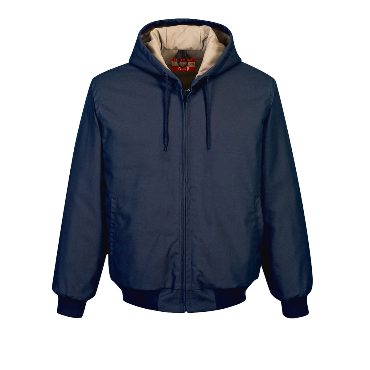 PW DuraDuck Flame Quilt FR Jacket; Navy
