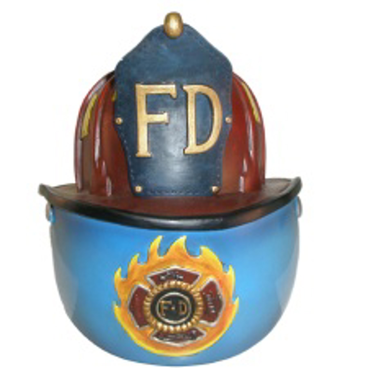 Blue Sky Fireman Fund Coin Bank