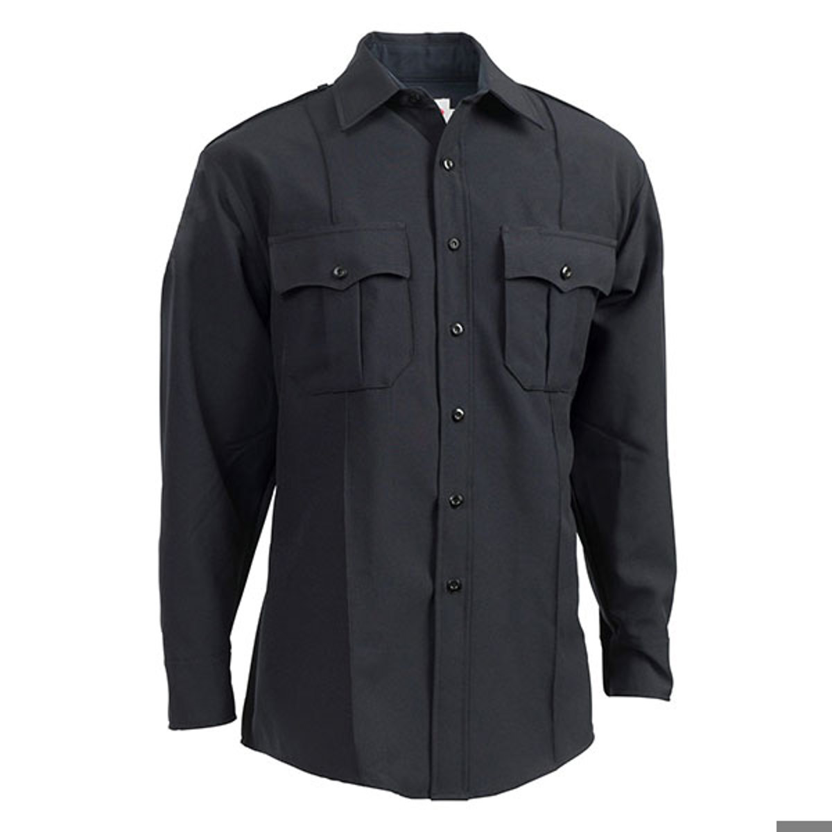 Elbeco TexTrop Long Sleeve w/ Zipper Shirt Dark Navy