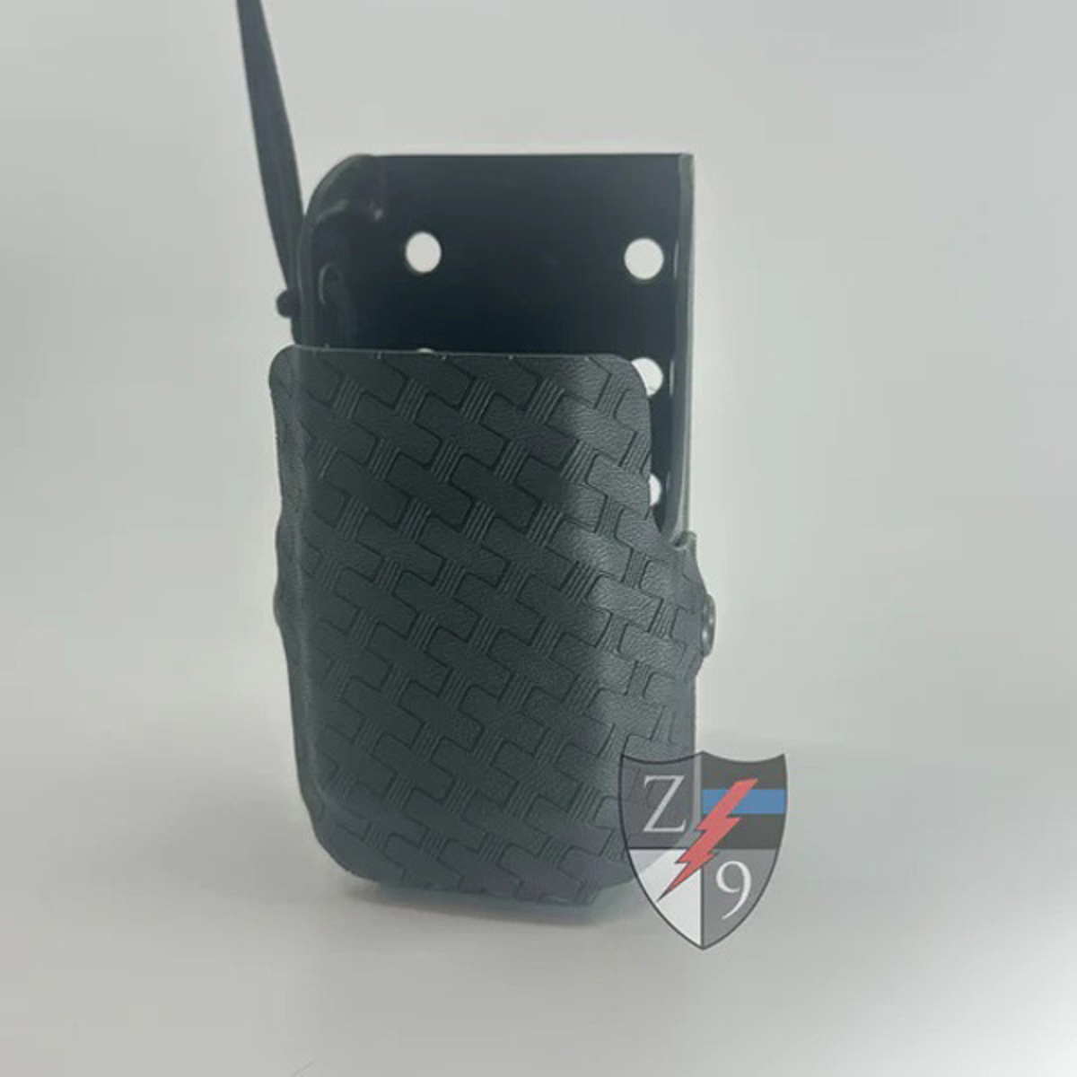 Zero9 NX1200 Radio Holder Black, Basketweave, Tek-Lok