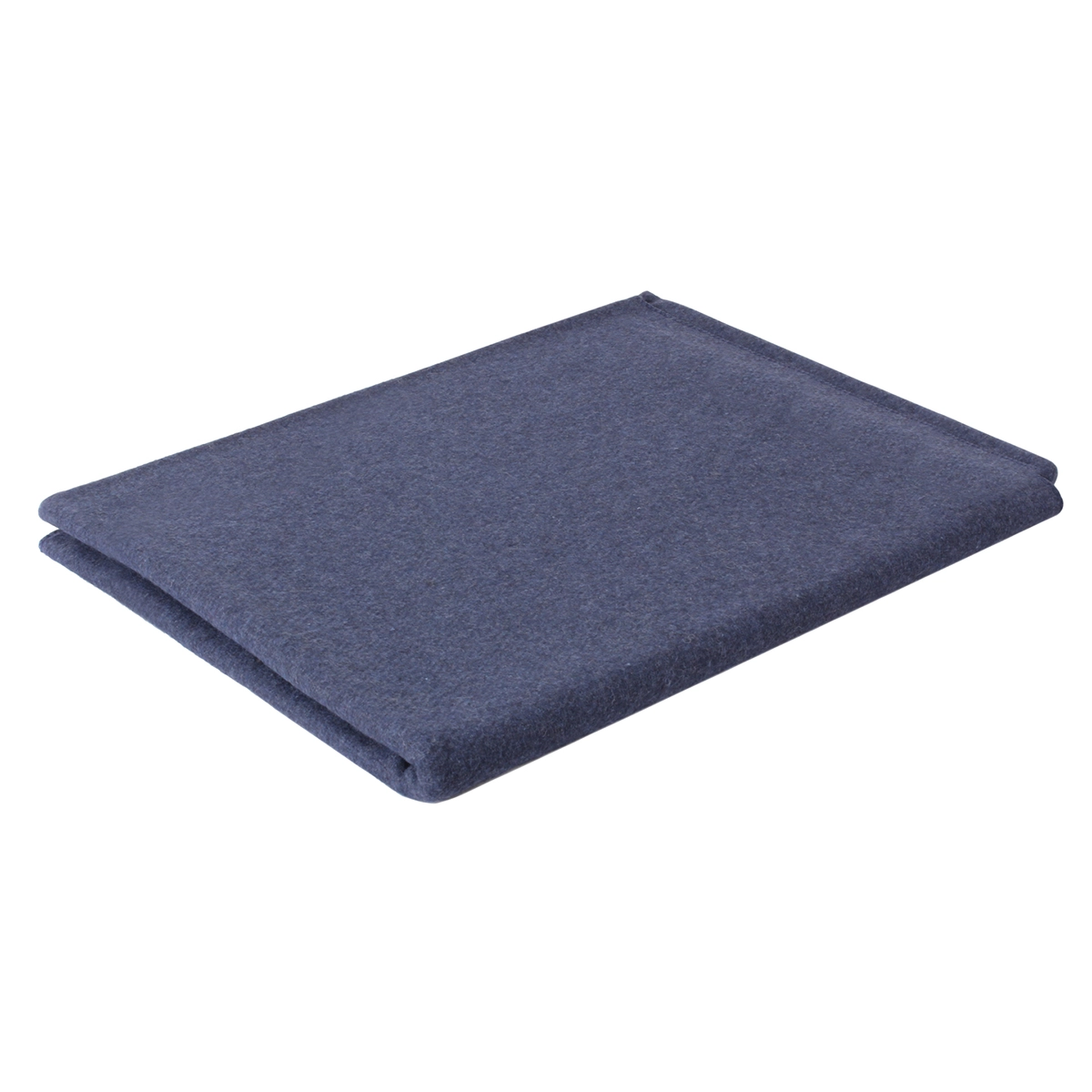 Rothco Fire Retardant Wool Blanket, Navy Blue, 62" x 80" 