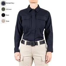 First Tactical Ladies BDU Shirt LS, V2