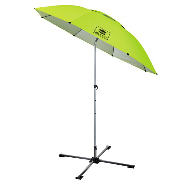 Lightweight Work Umbrella Stand Kit Lime 
