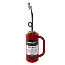 Waterax Drip Torch, DOT Approved, Powder Coated Red