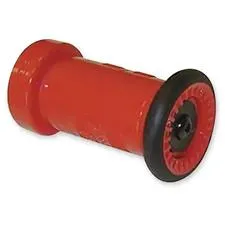Moon American Nozzle, Red Plastic 1.5" NST Lexan 75 GPM/100 PSI