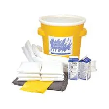 Wyk Sorbents Spill Kit,  Oil Selective, 20-Gallon Drum 