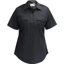 FC Command Shirt, Ladies SS, LAPD Navy, Zipper