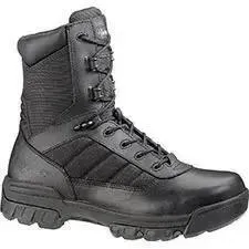 Bates Boot, Tactical, Side Zip Black, 8", Sz: 11XW