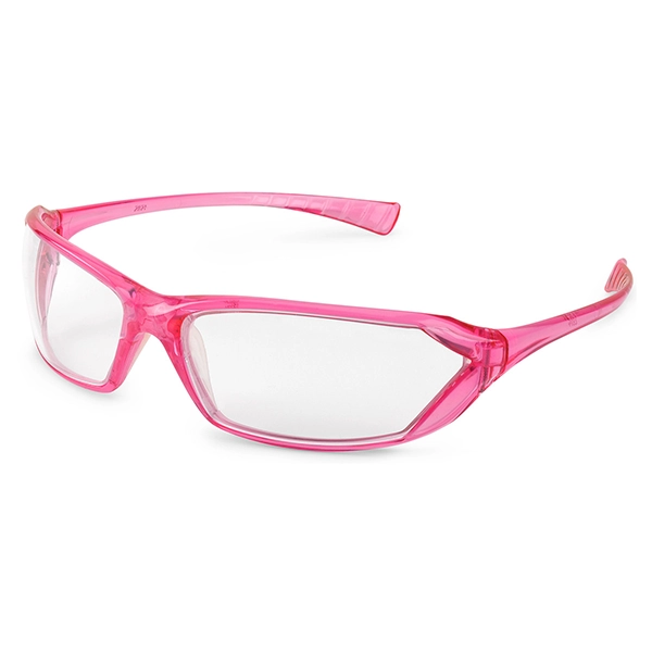 Gateway Metro Safety Eyewear Pink Frame, Clear Lens