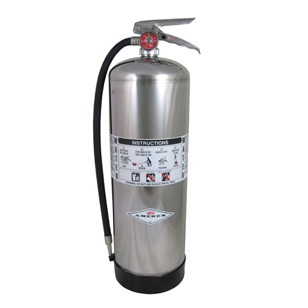 Amerex Extinguisher, Water 2.5 Gallon Pressurized