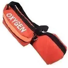 Oxygen Cylinder Bag, R&B Padded, Orange, "C" Cylinder