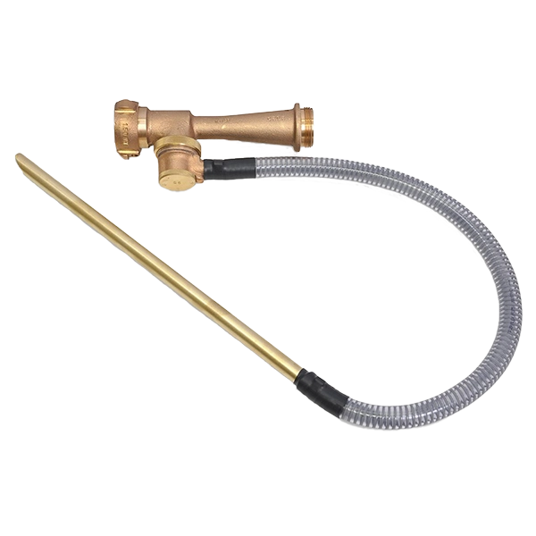 Akron In-Line Eductor, Brass 95 GPM 1.5"in x 1.5"out