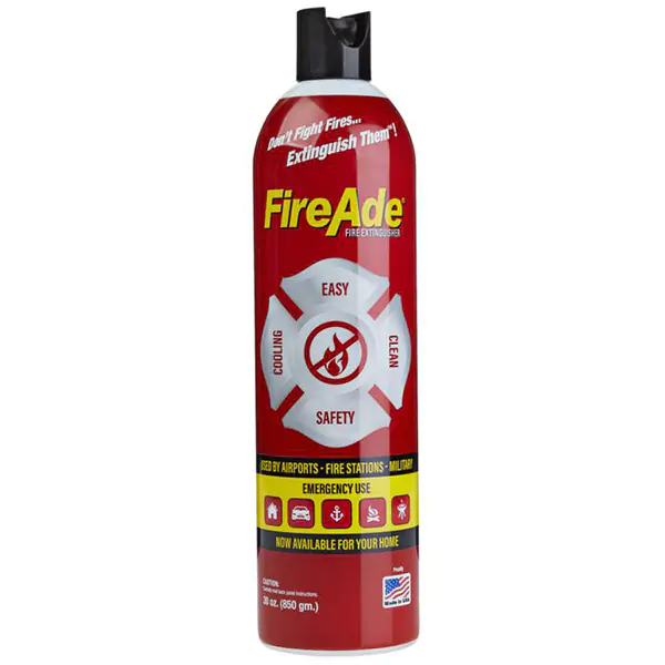 FireAde Personal Fire Suppression Extinguisher, 30oz 