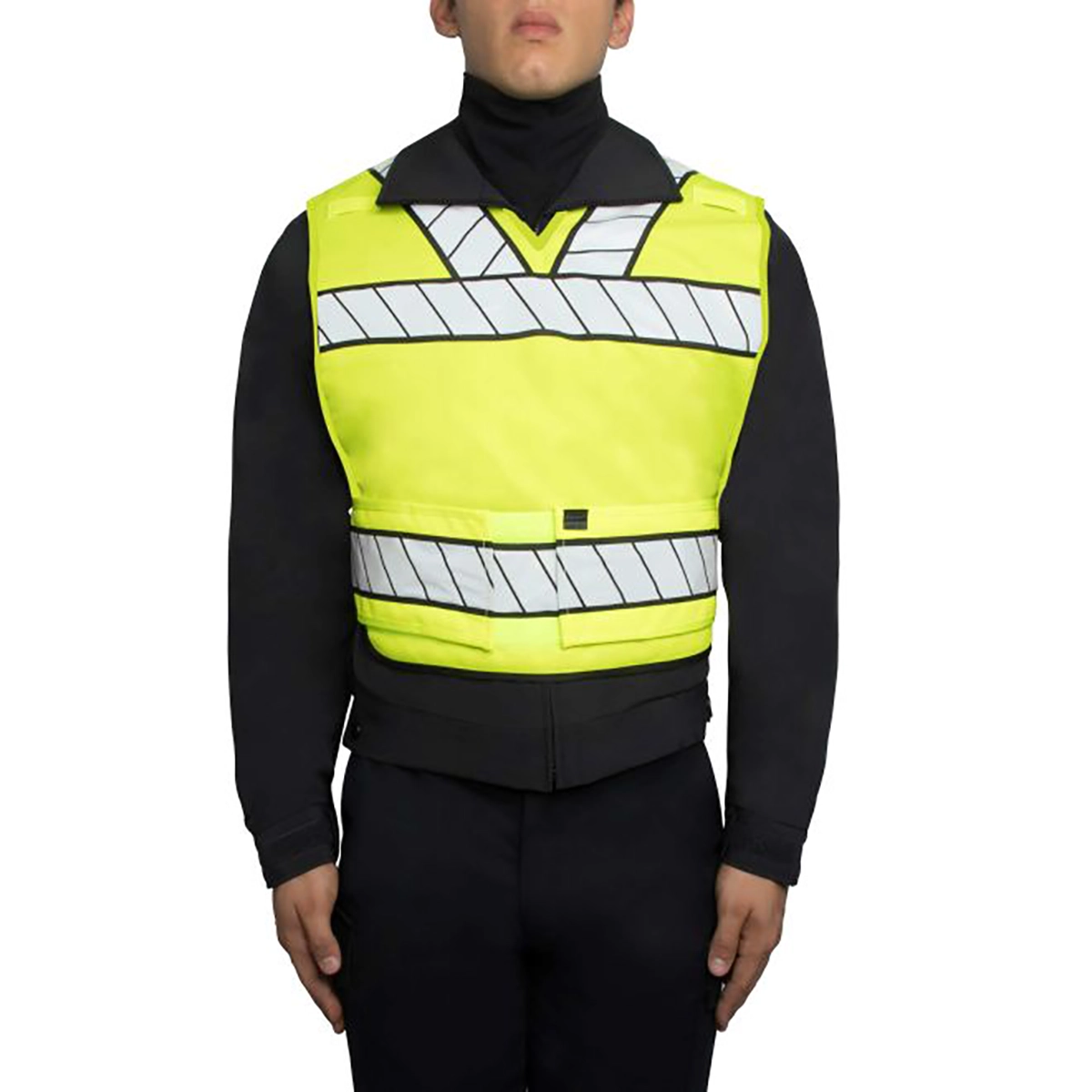 Blauer Breakaway Safety Vest, Hi-Vis Yellow 