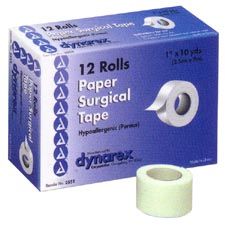 Dynarex Paper Surgical Tape, 2" x 10 Yards Dynarex Paper Surgical Tape, 2" x 10 Yards