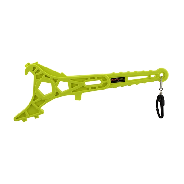 Scotty Super Spanner Hydrant Wrench, 3"-7", Fluorescent Ylw 