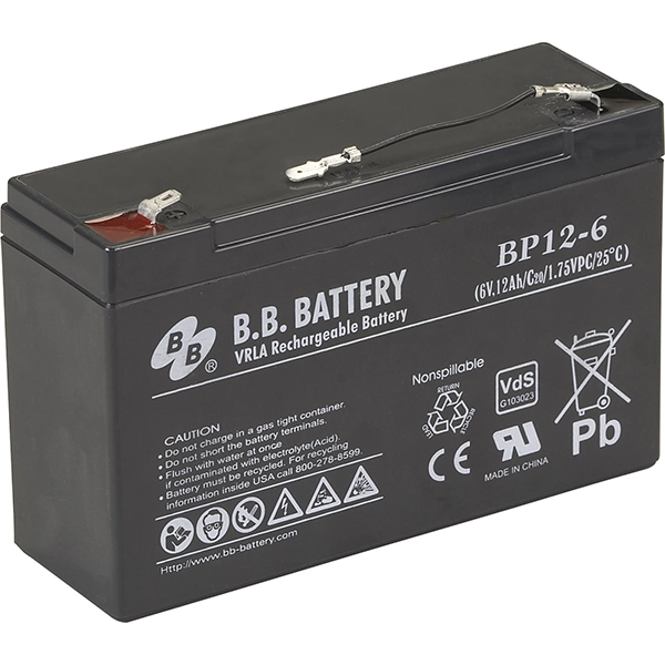Streamlight Battery, 6V 12A Litebox, Firebox 