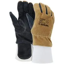 Shelby Wildland Rescue Glove, Tan-Black Pigskin, Wristlet