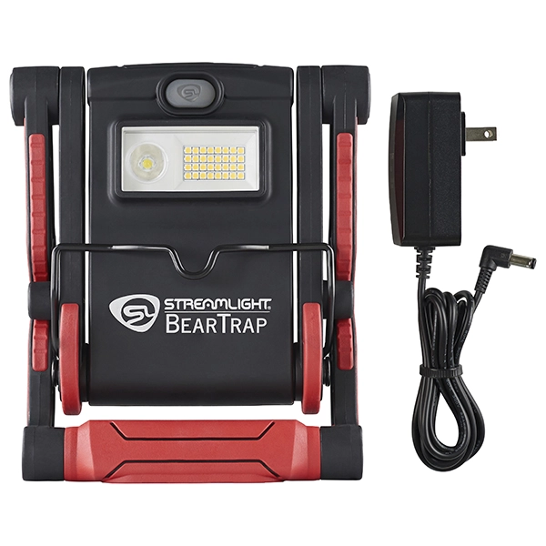 Streamlight BearTrap Work Light, 120V AC, Red