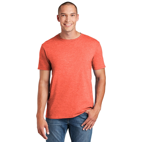 Gildan T-Shirt, SS, Softstyle Cotton, Heather Orange