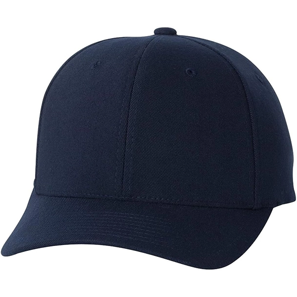 Flexfit Cap, Pro-Style Wool Dark Navy One Size Fits All 