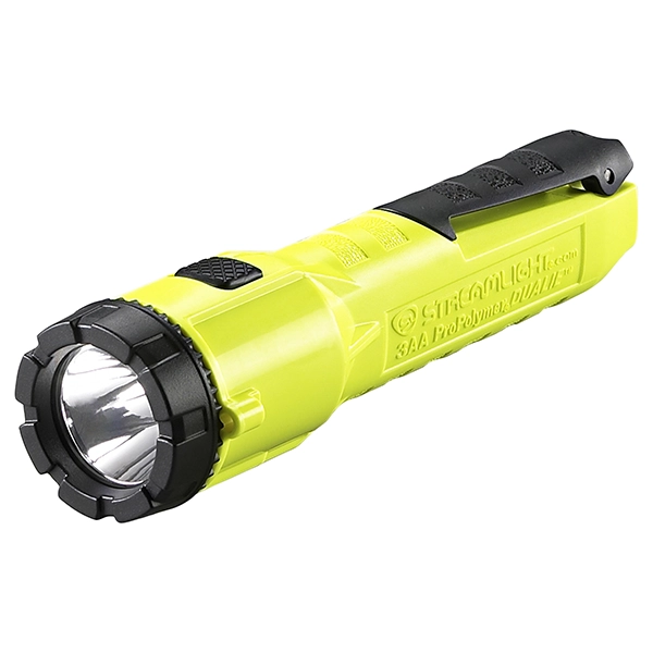 Streamlight Intrinsically Safe Dualie 3AA Flashlight, Yellow